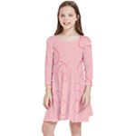 Drawing-2 Sketchpad Kids  Quarter Sleeve Skater Dress