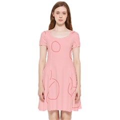 Inside Out Cap Sleeve Dress 