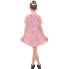 Kids  Short Sleeve Shirt Dress 