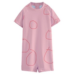Kids  Boyleg Half Suit Swimwear 