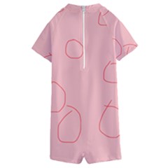 Kids  Boyleg Half Suit Swimwear 