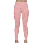 Drawing-2 Sketchpad Lightweight Velour Classic Yoga Leggings