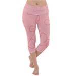 Drawing-2 Sketchpad Lightweight Velour Capri Yoga Leggings