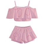 Drawing-2 Sketchpad Kids  Off Shoulder Skirt Bikini