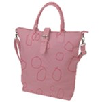 Drawing-2 Sketchpad Buckle Top Tote Bag