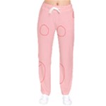 Drawing-2 Sketchpad Women velvet Drawstring Pants