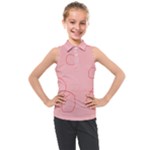 Drawing-2 Sketchpad Kids  Sleeveless Polo Tee