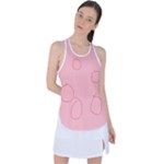 Drawing-2 Sketchpad Racer Back Mesh Tank Top