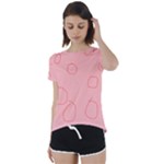 Drawing-2 Sketchpad Short Sleeve Foldover Tee