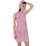 Drawing-2 Sketchpad Racer Back Hoodie Dress