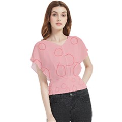 Butterfly Chiffon Blouse 