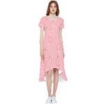Drawing-2 Sketchpad High Low Boho Dress