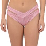 Drawing-2 Sketchpad Double Strap Halter Bikini Bottom