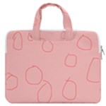 Drawing-2 Sketchpad MacBook Pro Double Pocket Laptop Bag