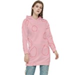 Drawing-2 Sketchpad Women s Long Oversized Pullover Hoodie