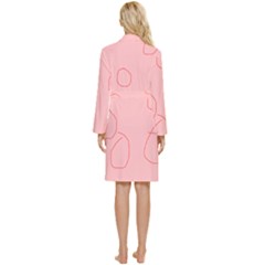 Long Sleeve Velvet Robe 