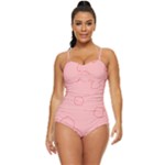 Drawing-2 Sketchpad Retro Full Coverage Swimsuit