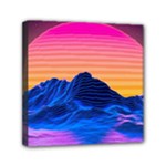 Outrun-vaporwave-hd-wallpaper-preview Mini Canvas 6  x 6  (Stretched)