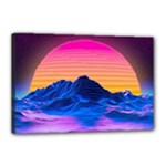 Outrun-vaporwave-hd-wallpaper-preview Canvas 18  x 12  (Stretched)
