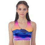 Outrun-vaporwave-hd-wallpaper-preview Sports Bra