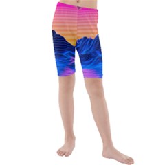 Kids  Mid Length Swim Shorts 