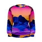 Outrun-vaporwave-hd-wallpaper-preview Women s Sweatshirt