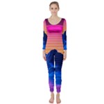 Outrun-vaporwave-hd-wallpaper-preview Long Sleeve Catsuit
