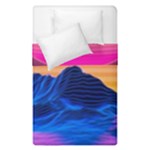Outrun-vaporwave-hd-wallpaper-preview Duvet Cover Double Side (Single Size)