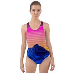 Cut-Out Back One Piece Swimsuit 