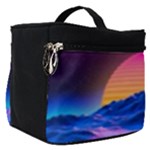 Outrun-vaporwave-hd-wallpaper-preview Make Up Travel Bag (Small)