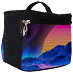 Outrun-vaporwave-hd-wallpaper-preview Make Up Travel Bag (Big)