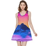 Outrun-vaporwave-hd-wallpaper-preview Inside Out Reversible Sleeveless Dress
