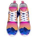 Outrun-vaporwave-hd-wallpaper-preview Women s Lightweight High Top Sneakers