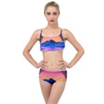 Outrun-vaporwave-hd-wallpaper-preview Layered Top Bikini Set