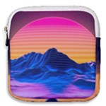 Outrun-vaporwave-hd-wallpaper-preview Mini Square Pouch