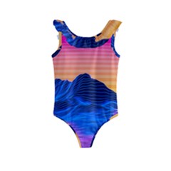 Kids  Frill Swimsuit 