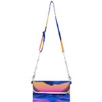 Outrun-vaporwave-hd-wallpaper-preview Mini Crossbody Handbag