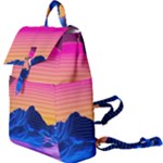 Outrun-vaporwave-hd-wallpaper-preview Buckle Everyday Backpack