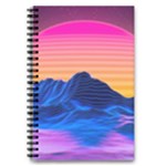 Outrun-vaporwave-hd-wallpaper-preview 5.5  x 8.5  Notebook