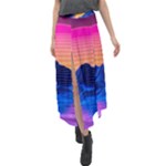 Outrun-vaporwave-hd-wallpaper-preview Velour Split Maxi Skirt
