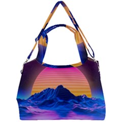 Double Compartment Shoulder Bag 