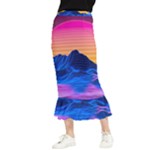 Outrun-vaporwave-hd-wallpaper-preview Maxi Fishtail Chiffon Skirt