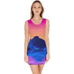 Outrun-vaporwave-hd-wallpaper-preview Bodycon Dress