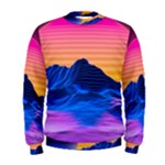 Outrun-vaporwave-hd-wallpaper-preview Men s Sweatshirt