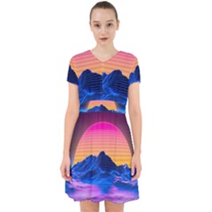 Adorable in Chiffon Dress 