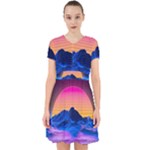 Outrun-vaporwave-hd-wallpaper-preview Adorable in Chiffon Dress