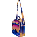 Outrun-vaporwave-hd-wallpaper-preview Crossbody Day Bag