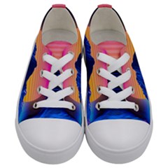 Kids  Low Top Canvas Sneakers 