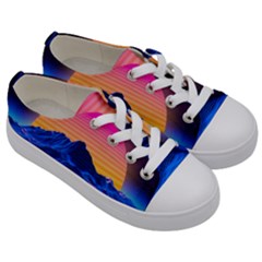 Kids  Low Top Canvas Sneakers 