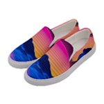 Outrun-vaporwave-hd-wallpaper-preview Women s Canvas Slip Ons